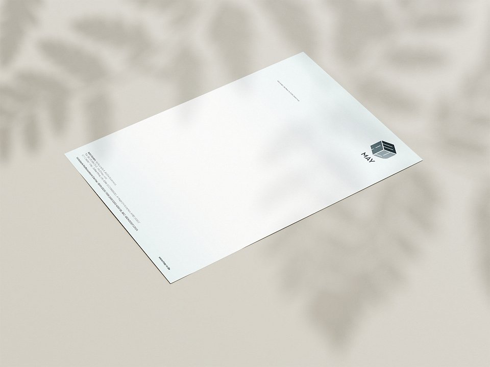 Briefpapier MAY