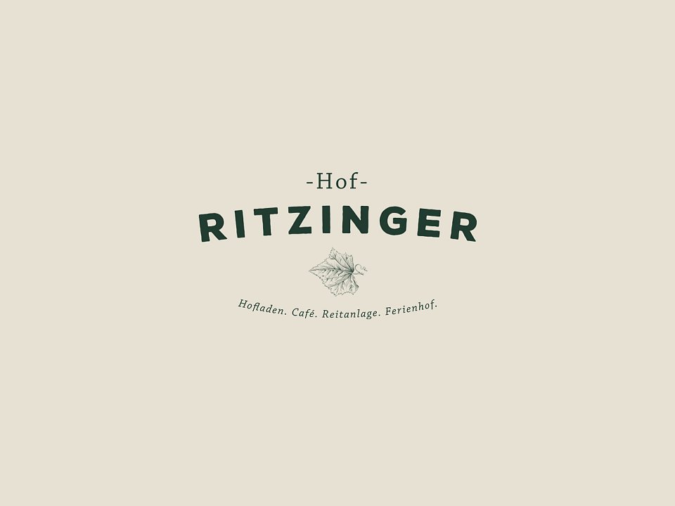 Logo und Illustration Hof Ritzinger