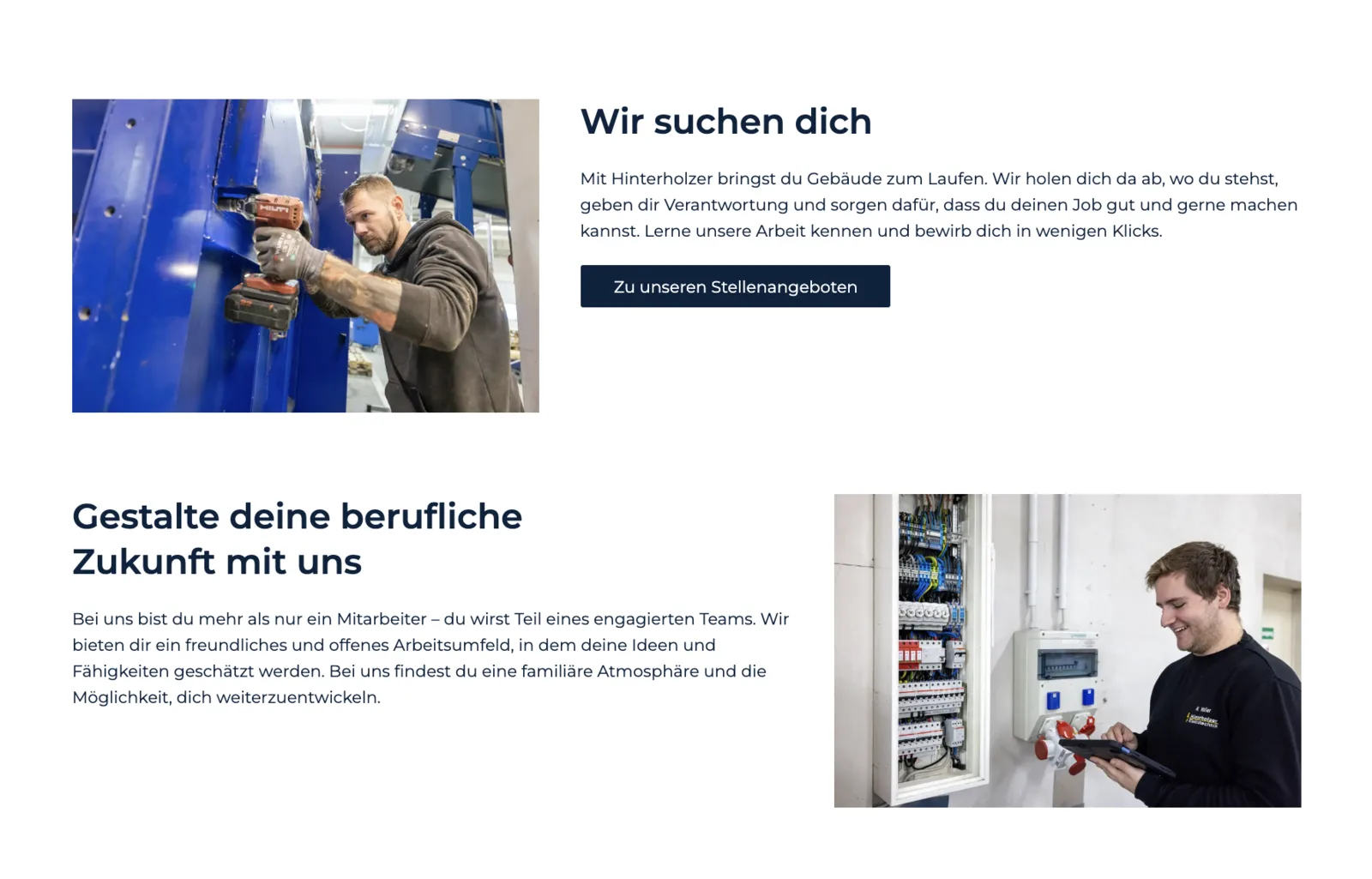 Hinterholzer Webdesign