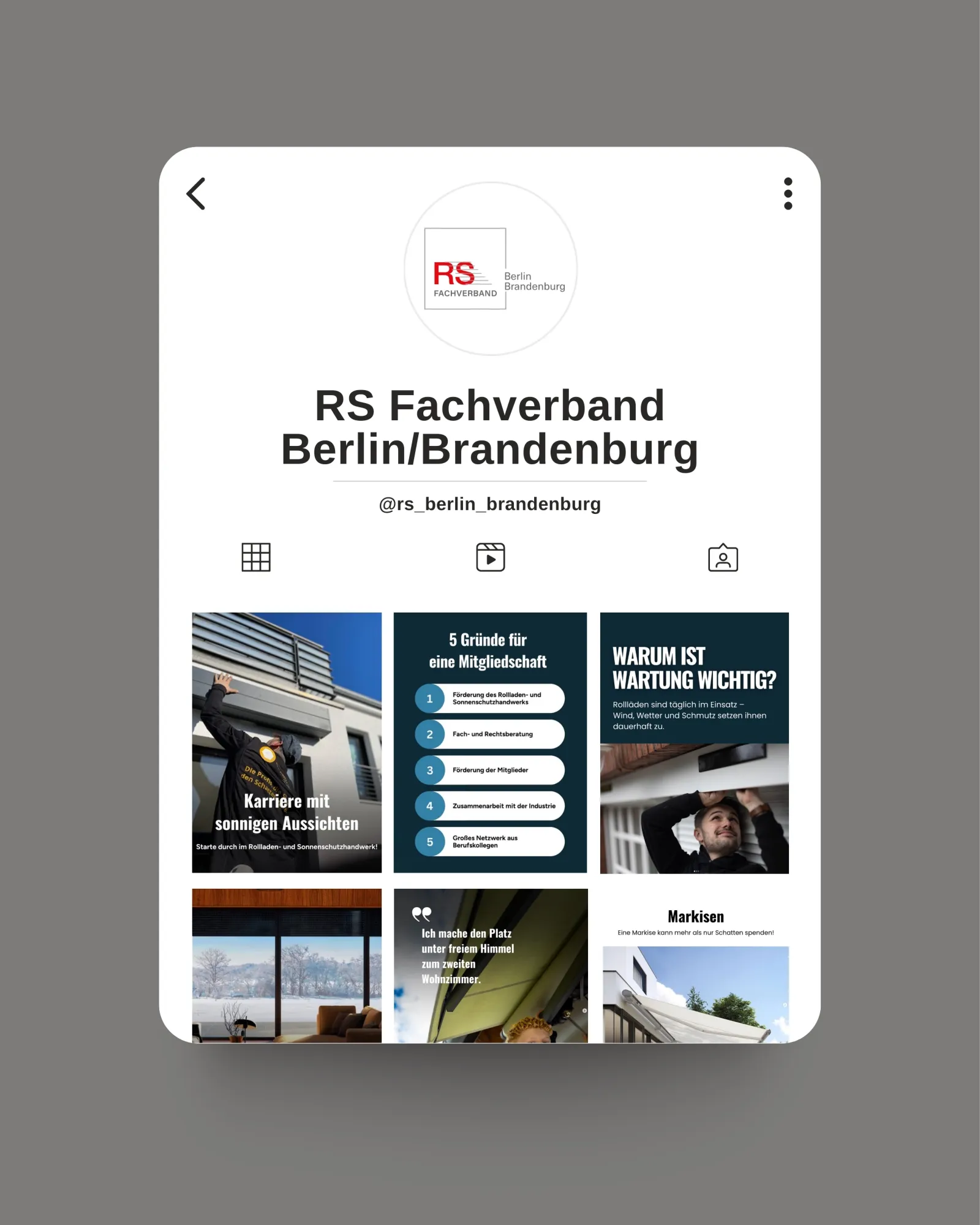 RS Fachverband Berlin/Brandenburg Social Media