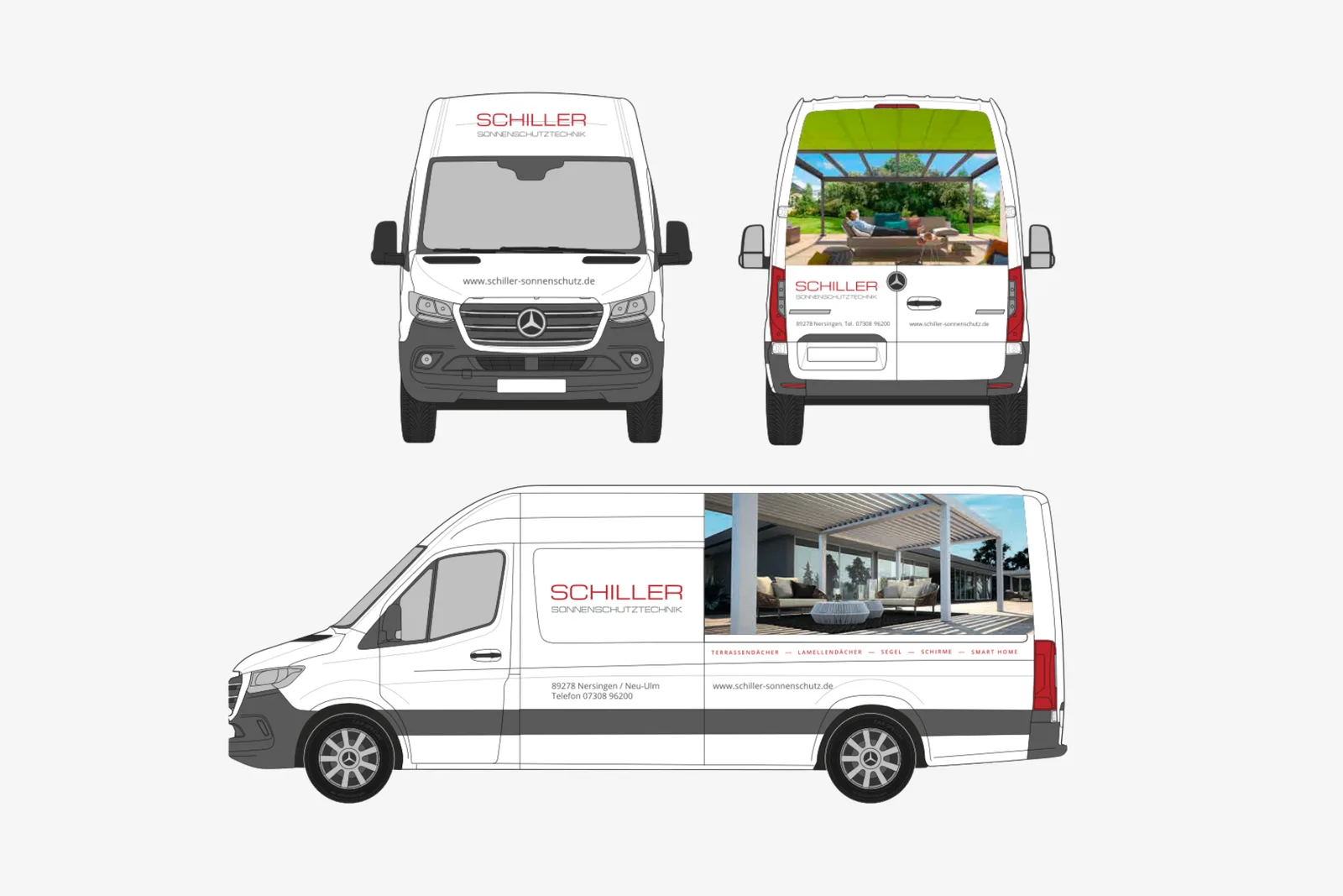 Schiller Fahrzeugbeschriftung