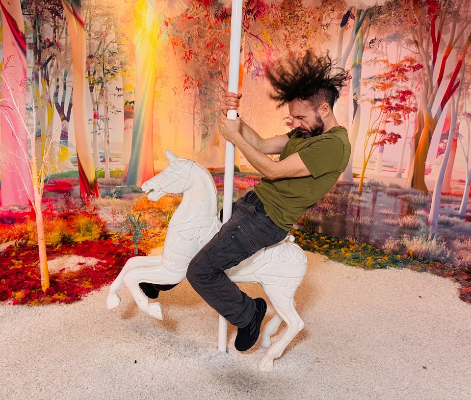 Teamausflug in eine Kunstinstallation